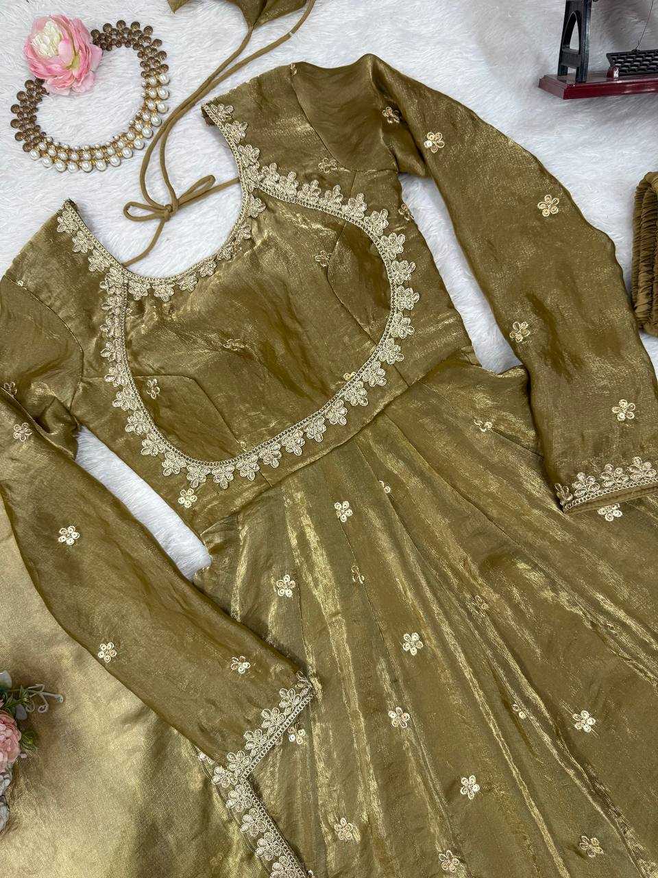 YNF Wholesale FENDY Silk Party Gowns RIN133 06 | Surat Manufacturer