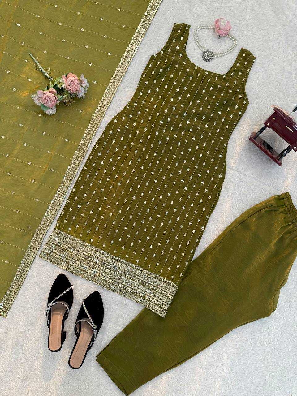 YNF Wholesale FENDY Silk Ladies Suits RIN133 1577 | Surat Manufacturer