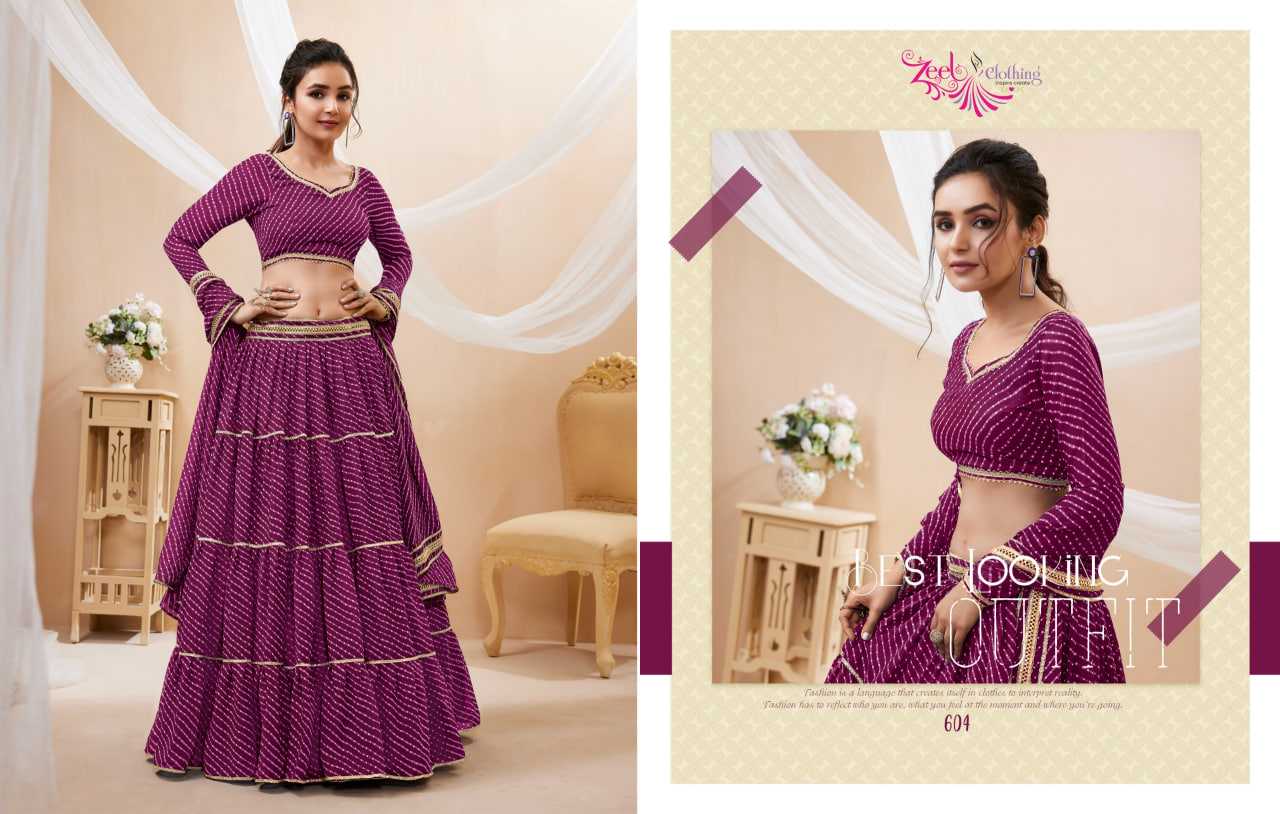 YNF Wholesale Georgette Designer Lehenga Choli KESH113 Zeel Lavish Vol-1 | Surat Manufacturer