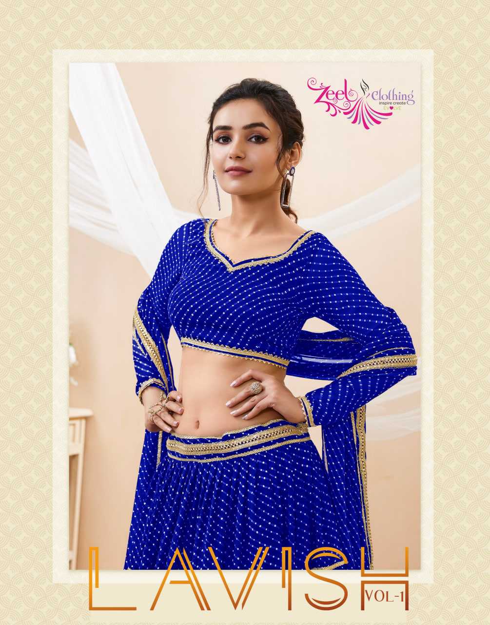 YNF Wholesale Georgette Designer Lehenga Choli KESH113 Zeel Lavish Vol-1 | Surat Manufacturer