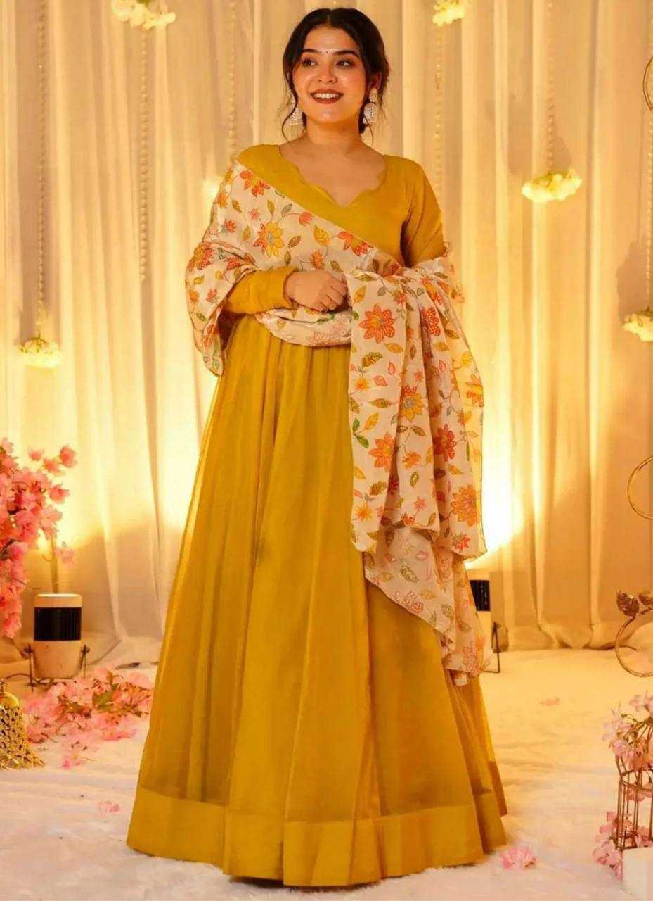 YNF Wholesale Georgette Georgette Gown KESH175 atish | Surat Manufacturer