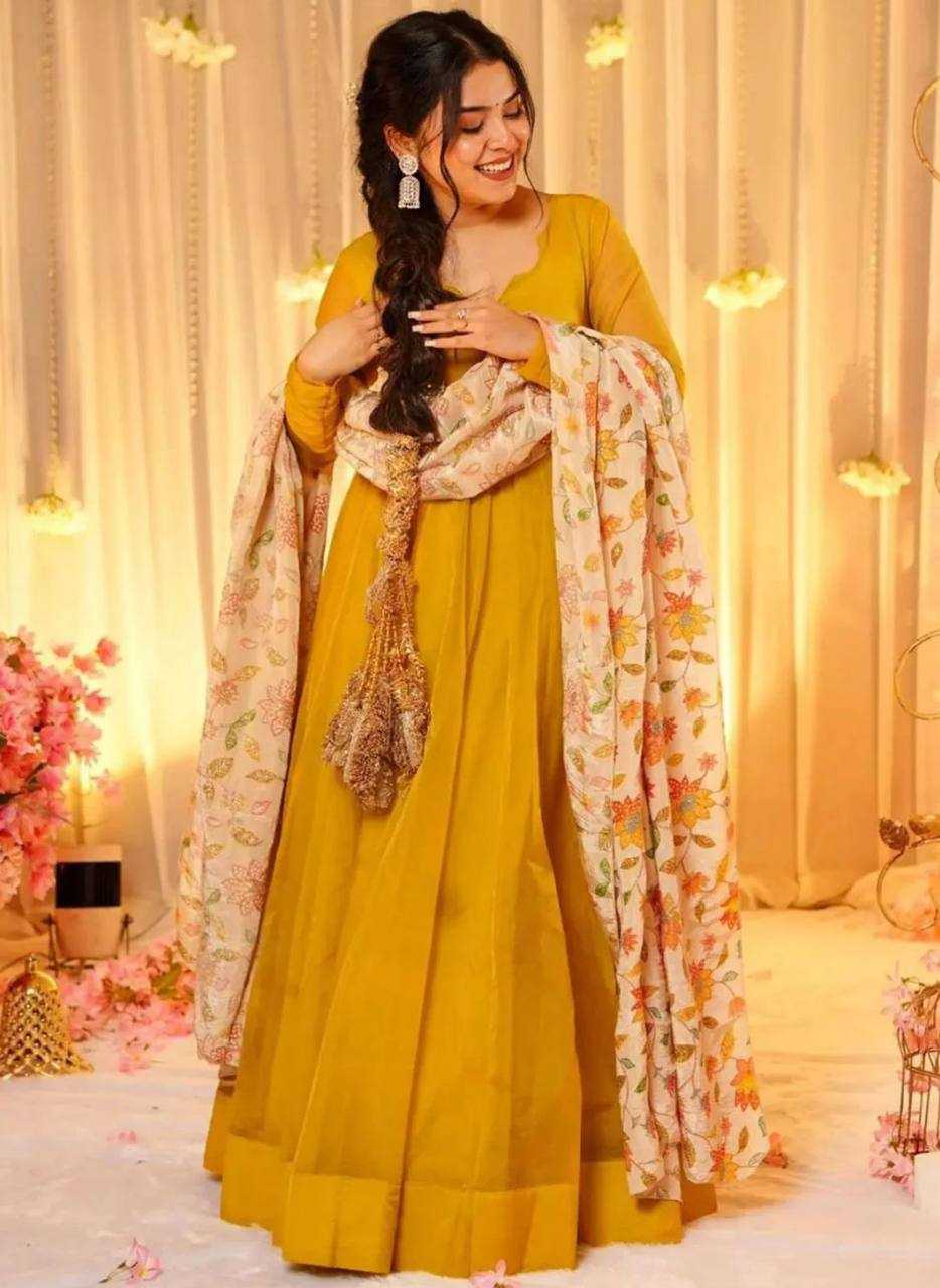 YNF Wholesale Georgette Georgette Gown KESH175 atish | Surat Manufacturer