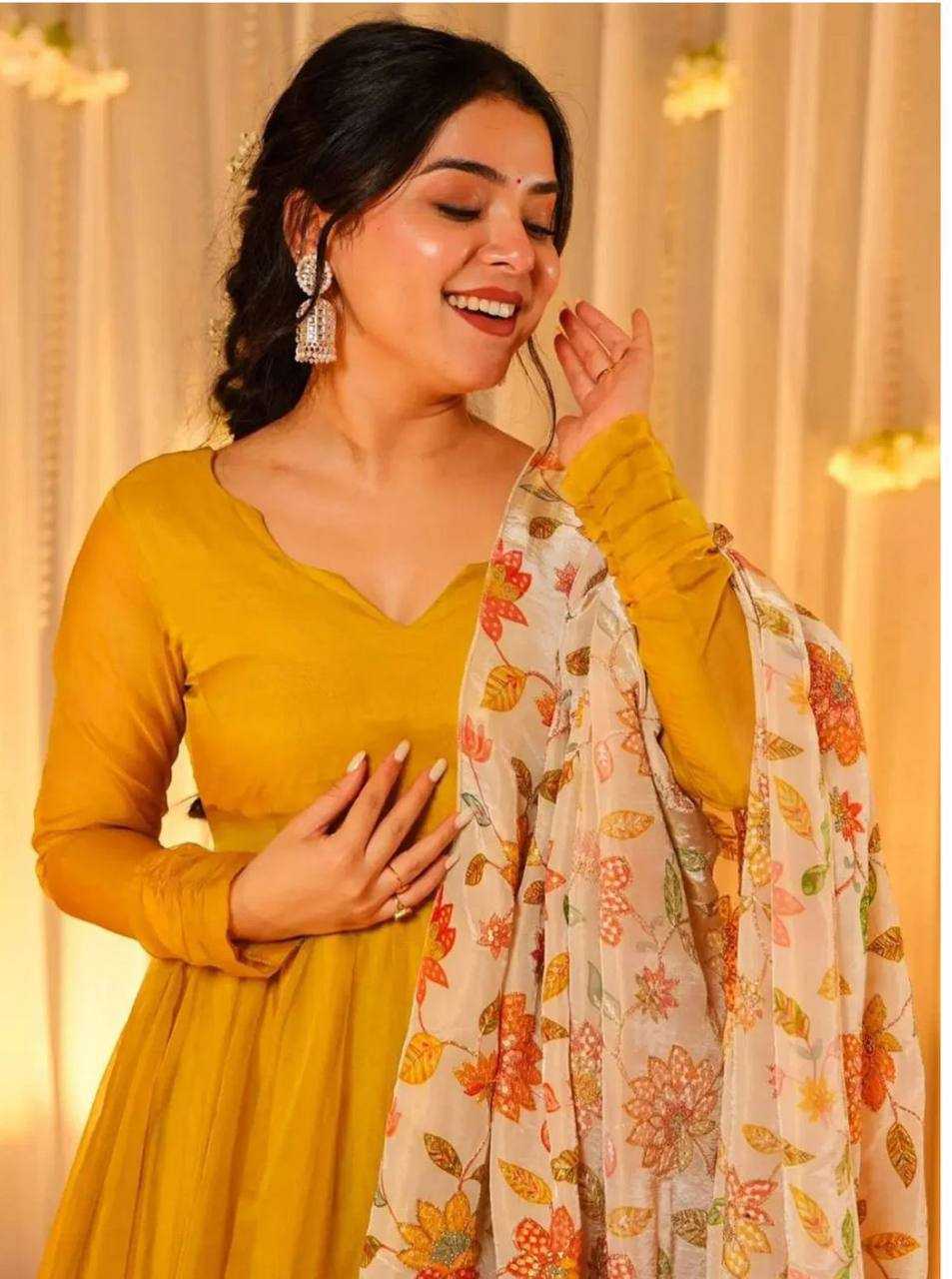YNF Wholesale Georgette Georgette Gown KESH175 atish | Surat Manufacturer