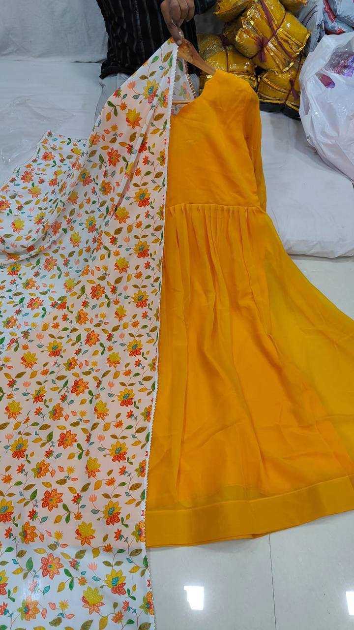 YNF Wholesale Georgette Georgette Gown KESH175 atish | Surat Manufacturer