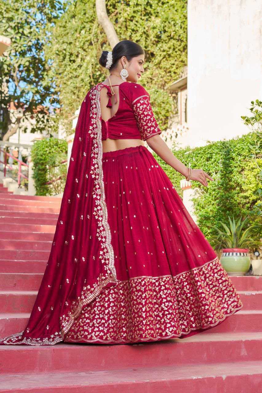YNF Wholesale Georgette Embroidered Lehenga KESH511 PALKHI-2 | Surat Manufacturer