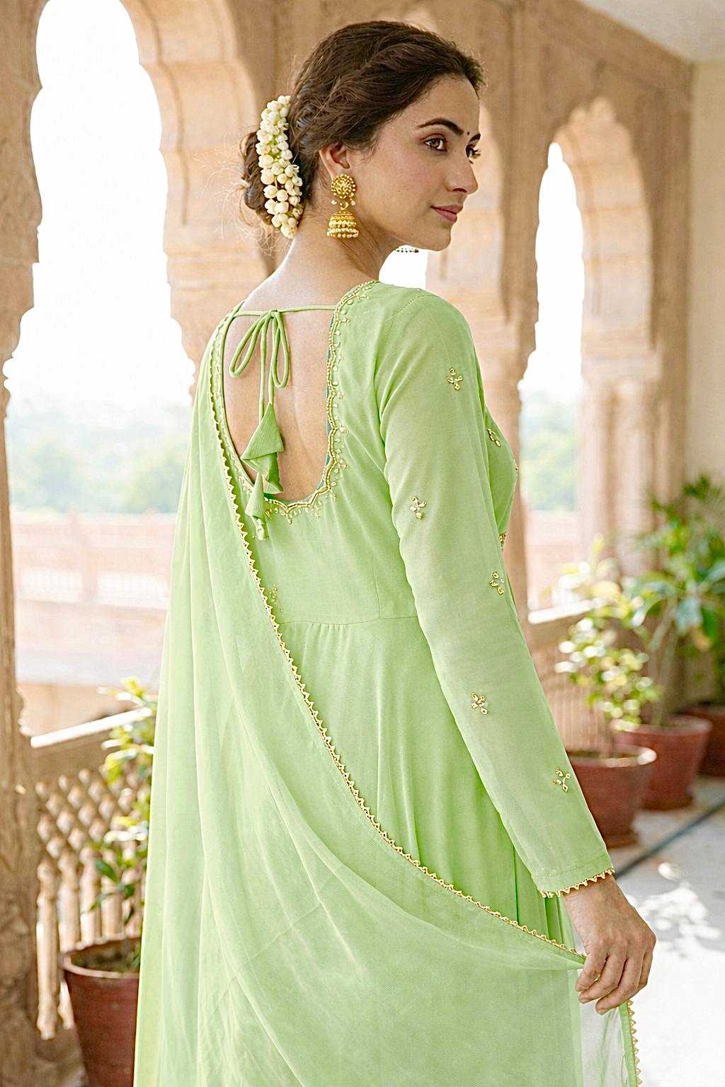 YNF Wholesale Georgette Fancy Gowns KESH513 555 | Surat Manufacturer