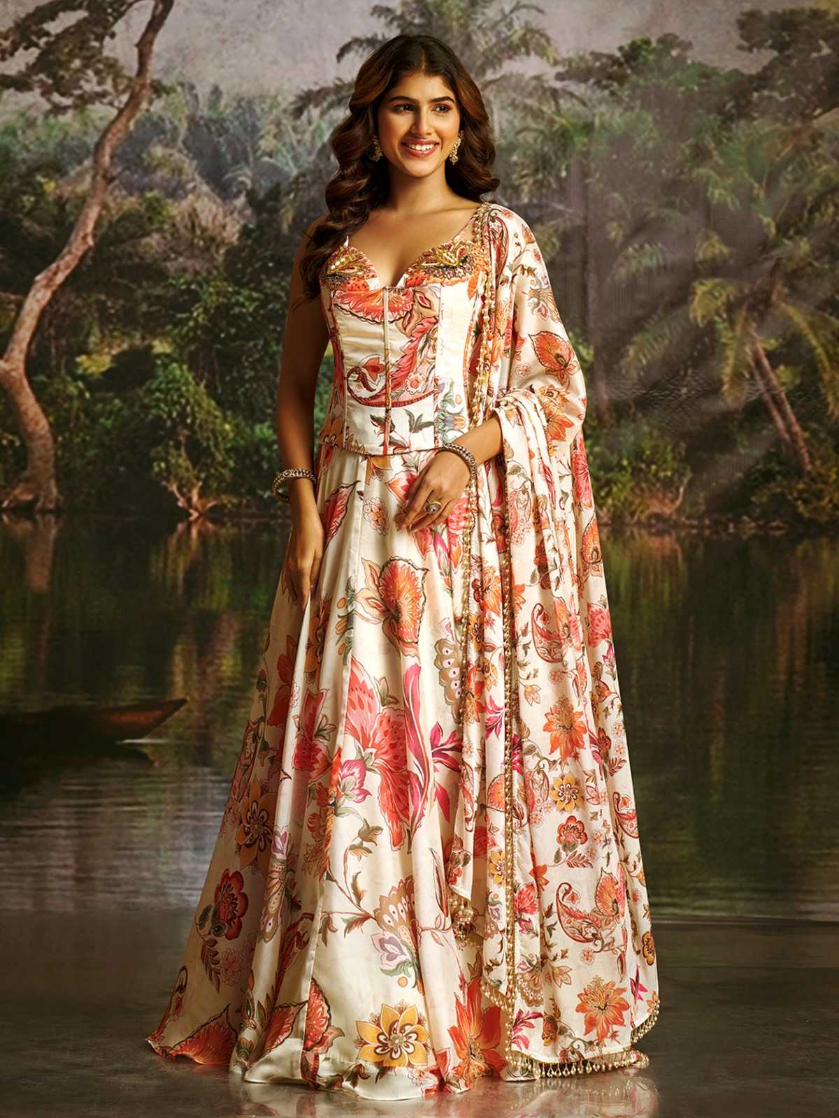 YNF Wholesale Georgette Designer Lehenga KESH530 209 | Surat Manufacturer