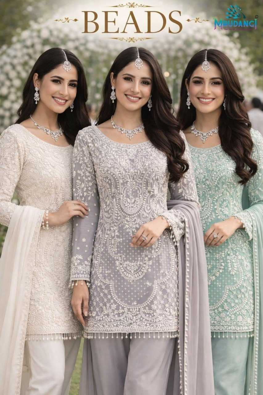 YNF Wholesale Georgette Party wear suits KESH704 BEADS | Surat Manufacturer