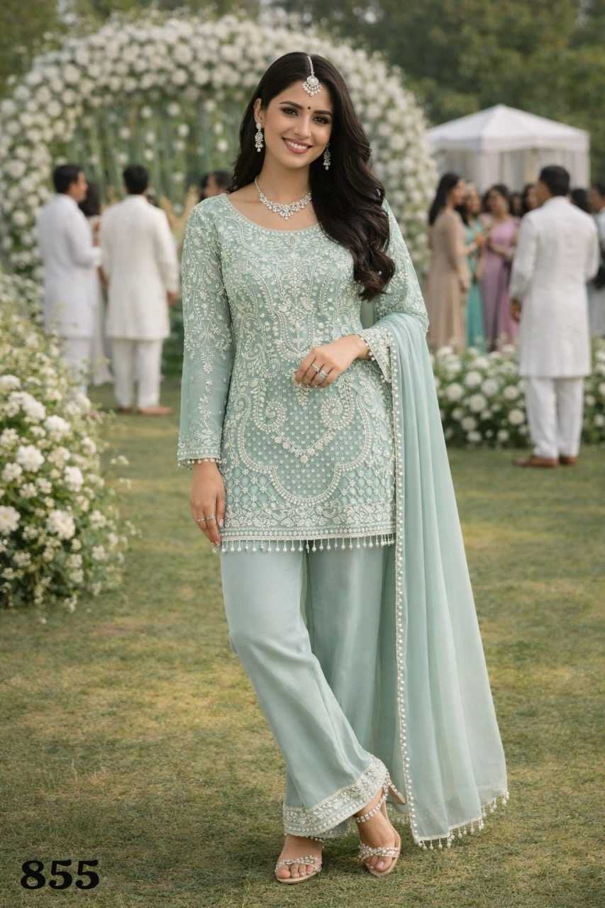 YNF Wholesale Georgette Party wear suits KESH704 BEADS | Surat Manufacturer
