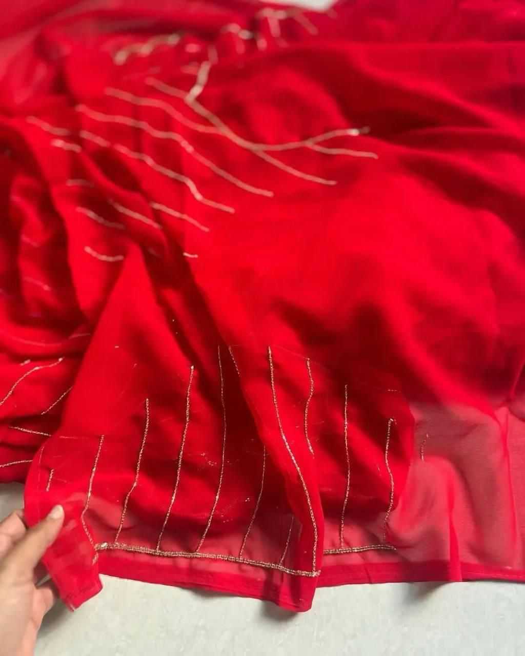 YNF Wholesale Georgette Party Wear Sarees KESH716 104 | Surat Manufacturer