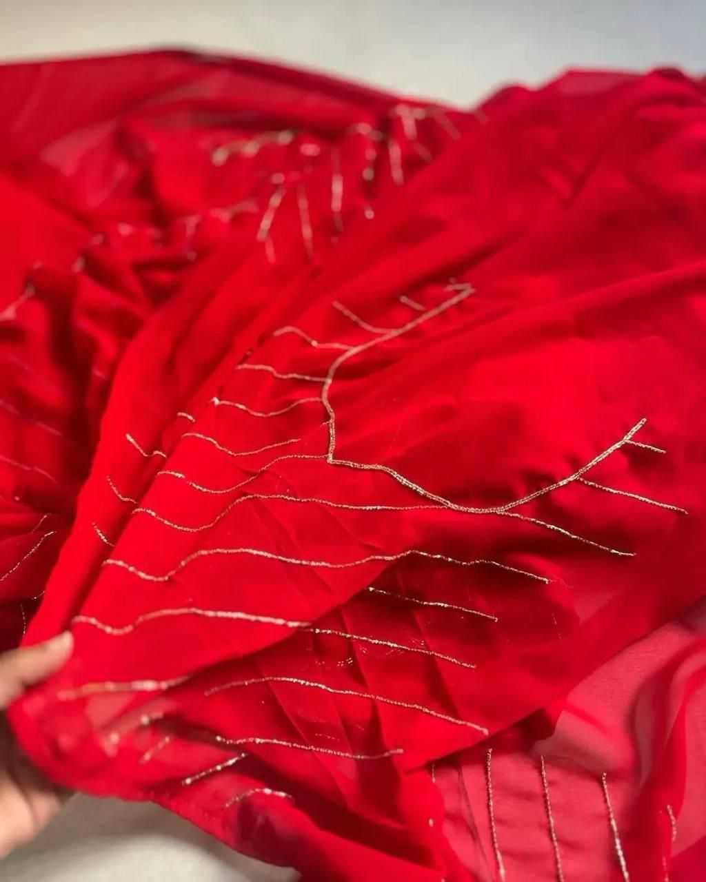 YNF Wholesale Georgette Party Wear Sarees KESH716 104 | Surat Manufacturer