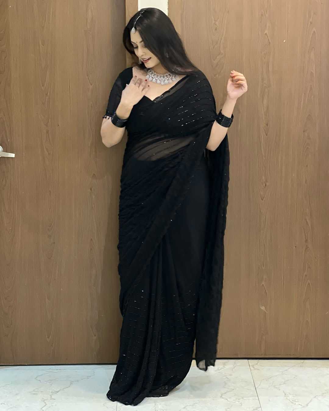 YNF Wholesale Georgette Party Wear Sarees KESH716 107 | Surat Manufacturer