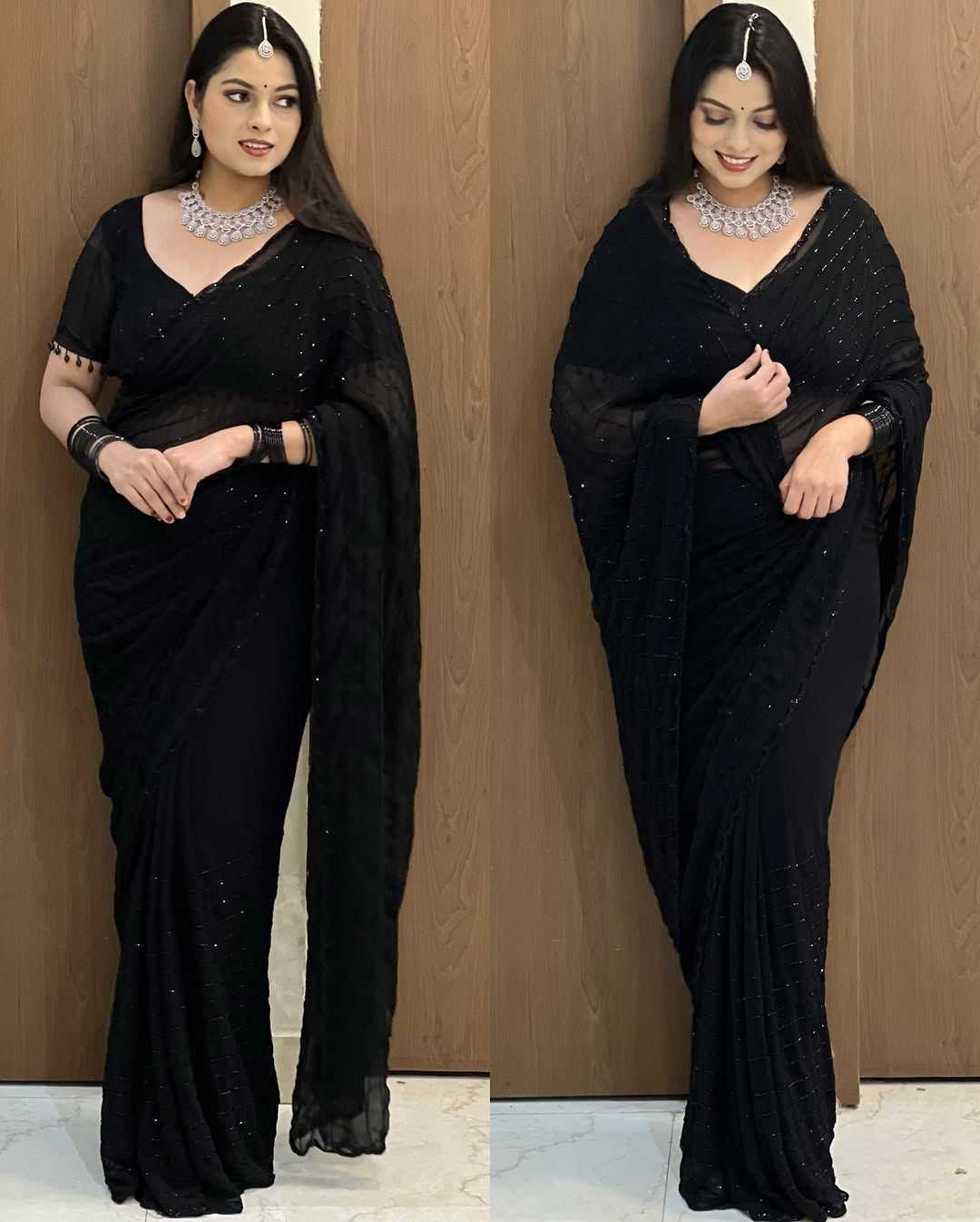 YNF Wholesale Georgette Party Wear Sarees KESH716 107 | Surat Manufacturer