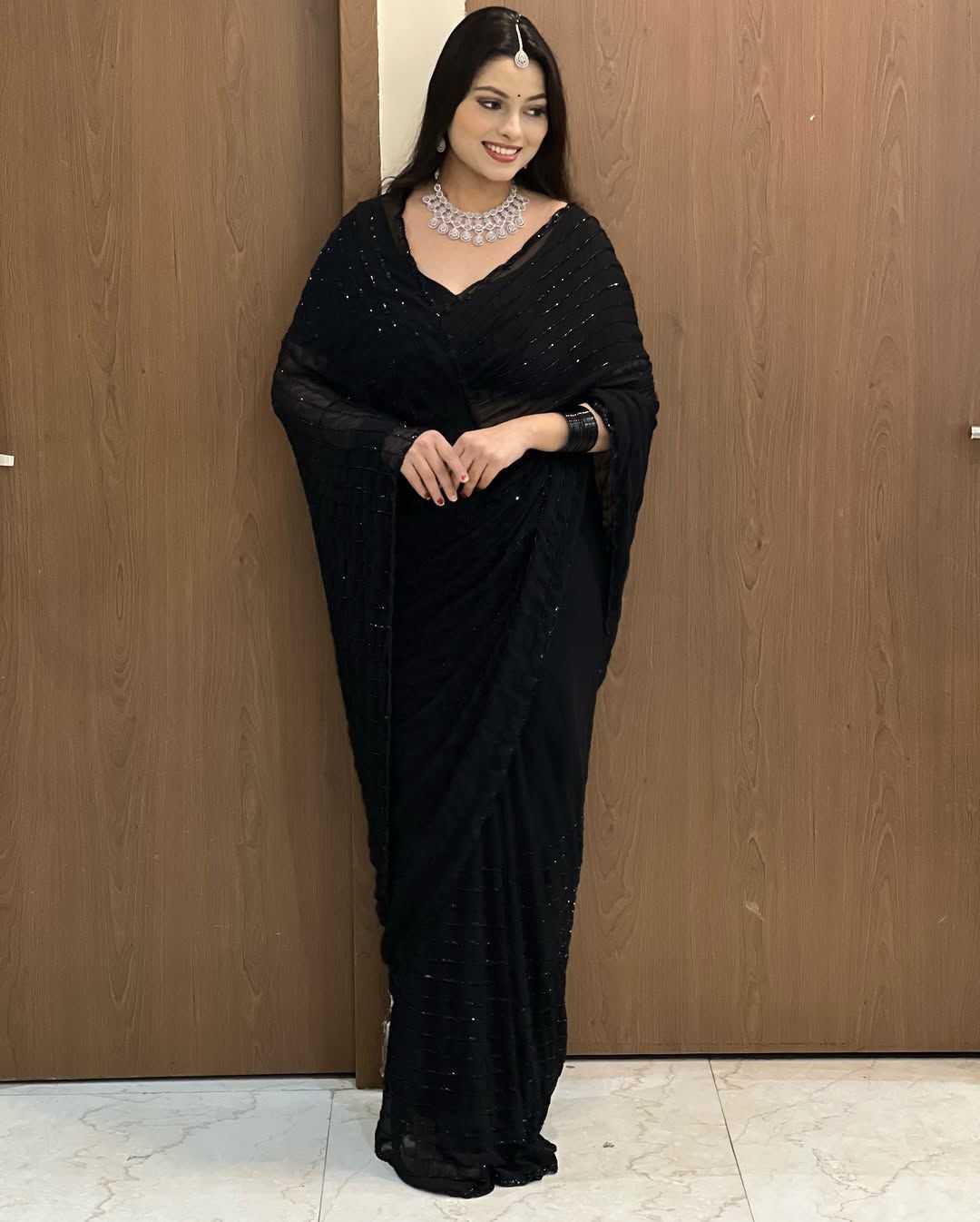 YNF Wholesale Georgette Party Wear Sarees KESH716 107 | Surat Manufacturer