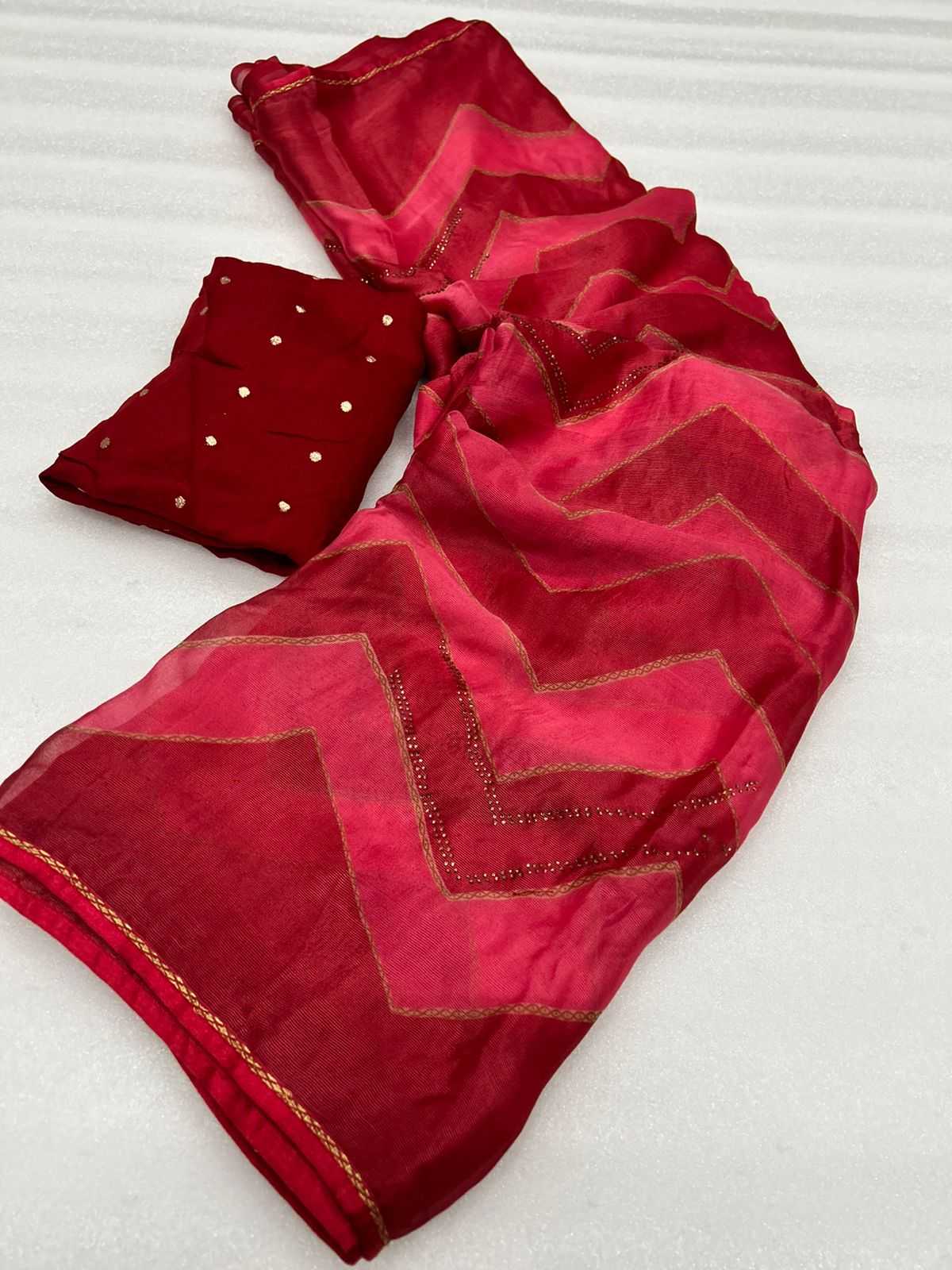 YNF Wholesale Georgette Party Wear Sarees KESH721 stone drop | Surat Manufacturer