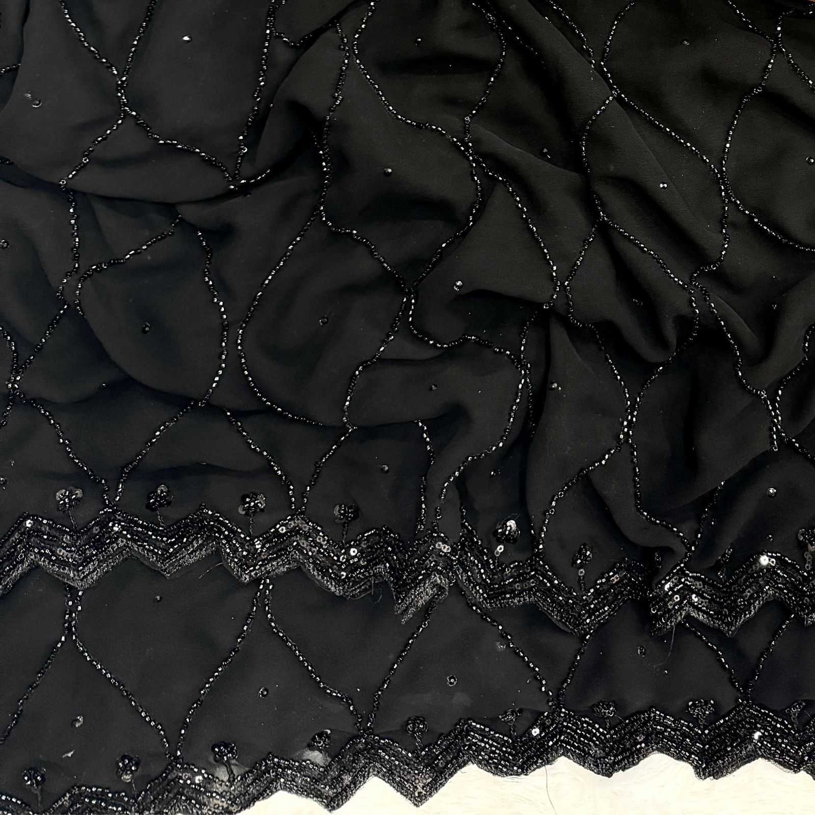 YNF Wholesale Georgette Georgette Sarees RIN134 POOJA | Surat Manufacturer