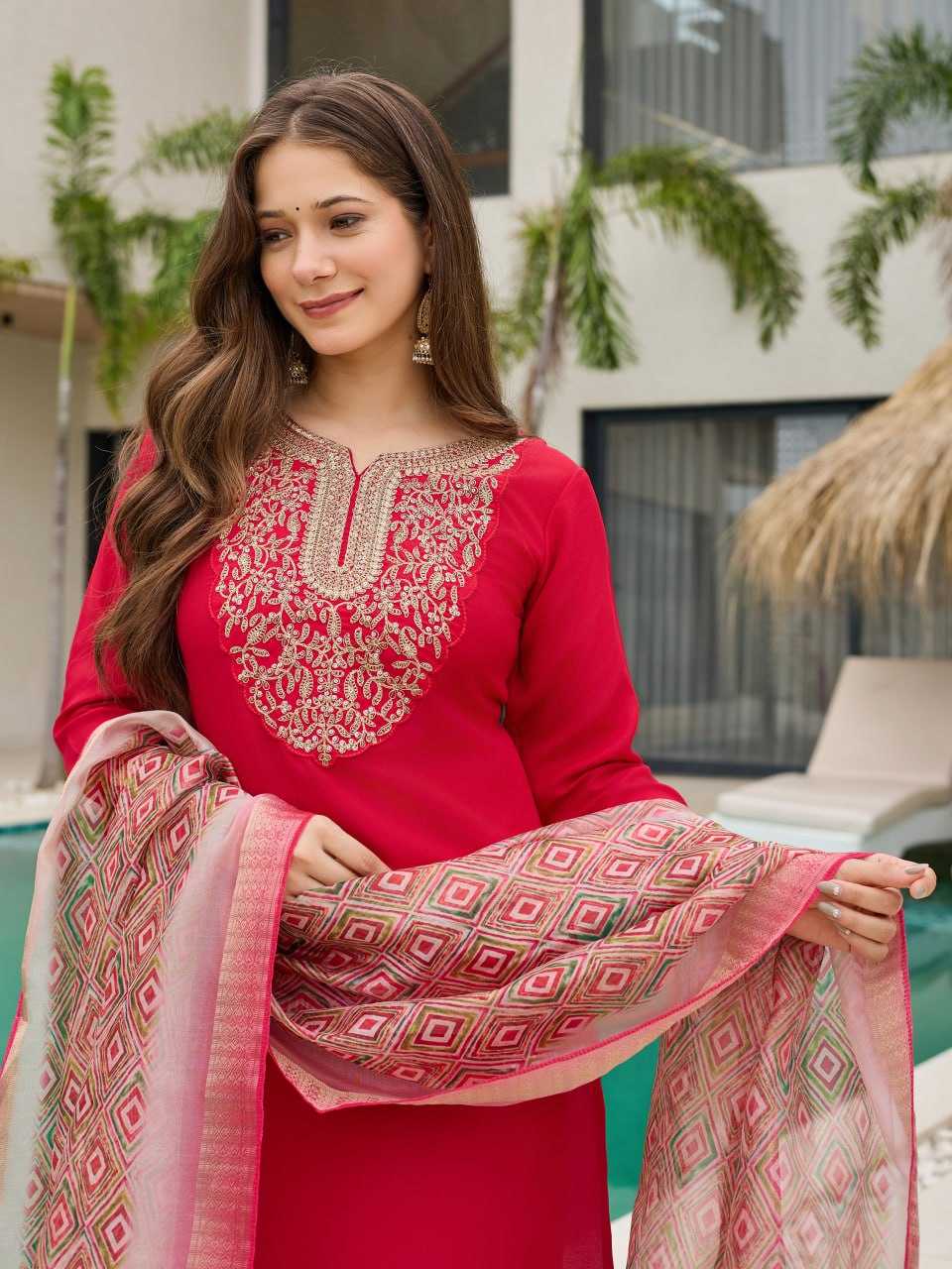 YNF Wholesale Heavy Rayon Festive Kurtis RIN131 AC ~ 677 | Surat Manufacturer