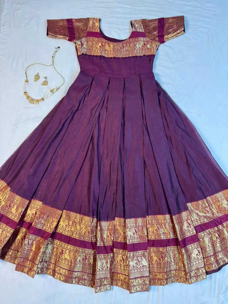 YNF Wholesale Heavy Silk Silk Gowns KESH599 111 | Surat Manufacturer