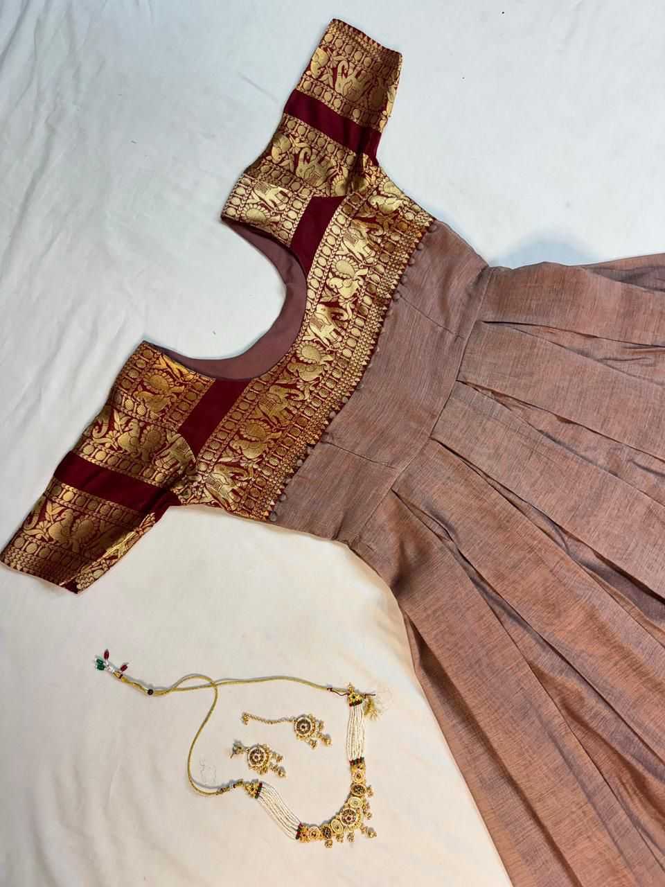 YNF Wholesale Heavy Silk Silk Gowns KESH599 111 | Surat Manufacturer