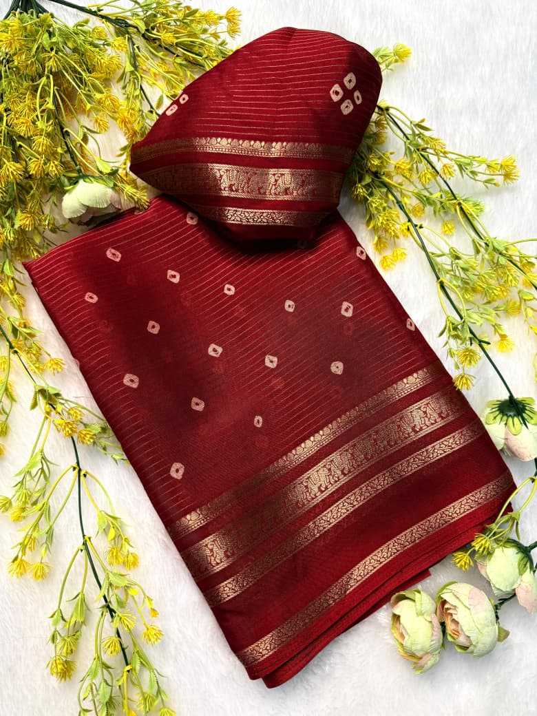 YNF Wholesale Jacquard Crape Satin Sarees KESH573 SMOOTH | Surat Manufacturer