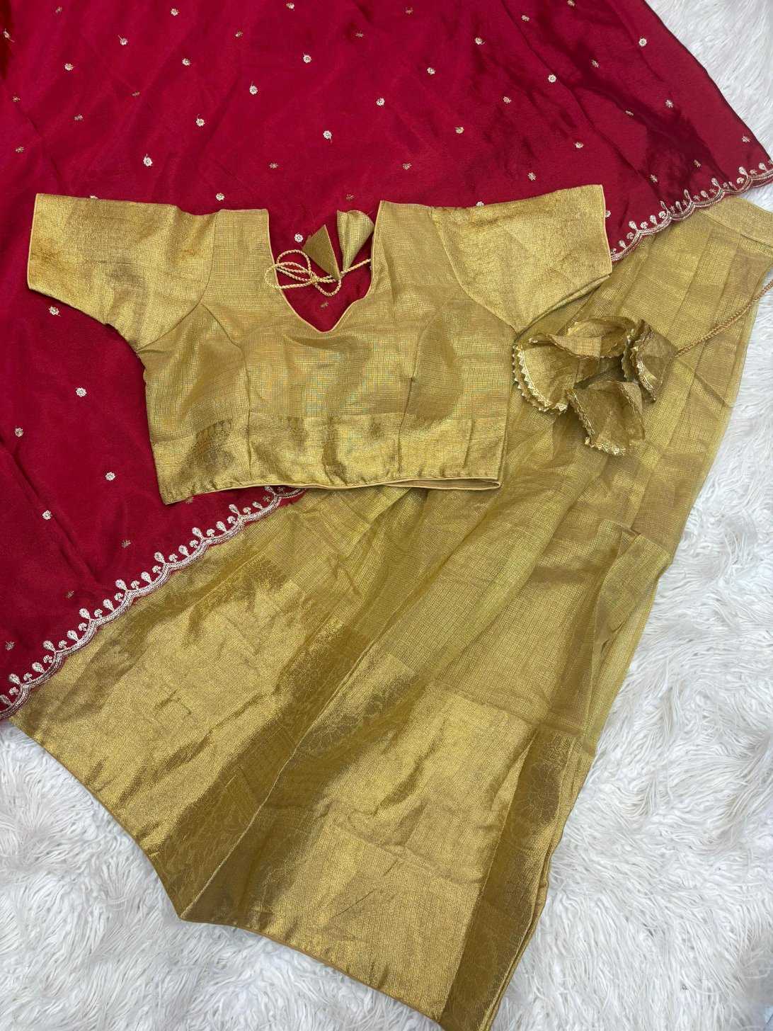 YNF Wholesale Jacquard Traditional Lehenga KESH713 Banarashi golden | Surat Manufacturer