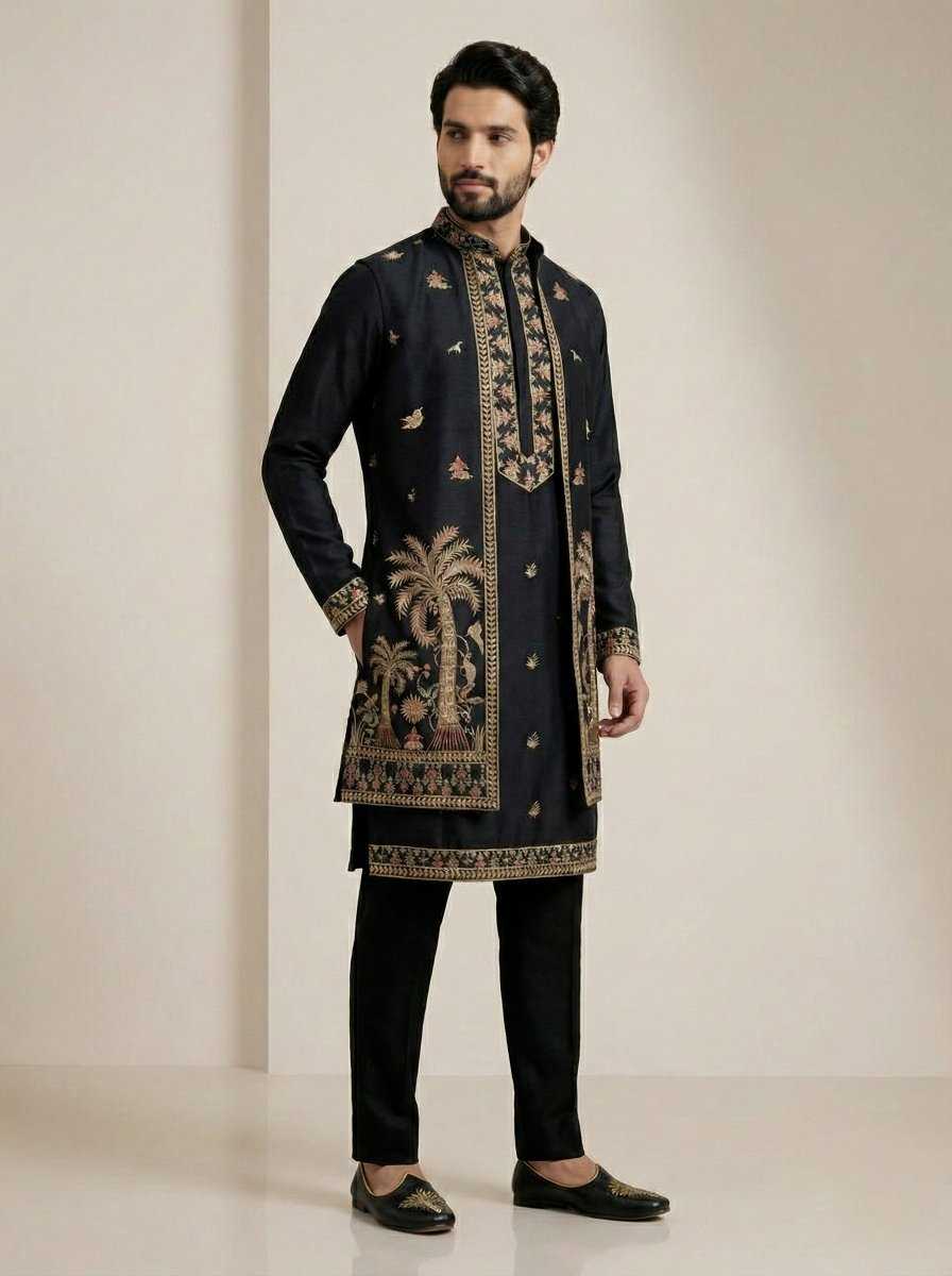 YNF Wholesale Japan Sartin Mens Kurtas RIN223 1786 | Surat Manufacturer