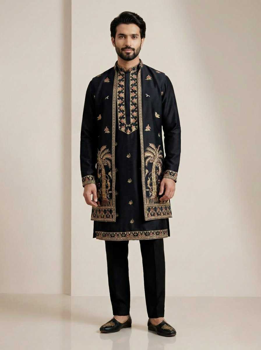 YNF Wholesale Japan Sartin Mens Kurtas RIN223 1786 | Surat Manufacturer