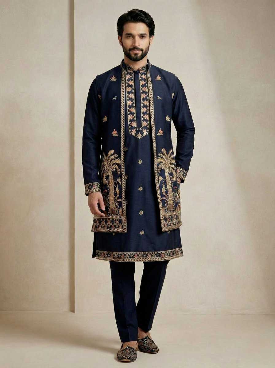 YNF Wholesale Japan Sartin Mens Kurtas RIN223 1786 | Surat Manufacturer
