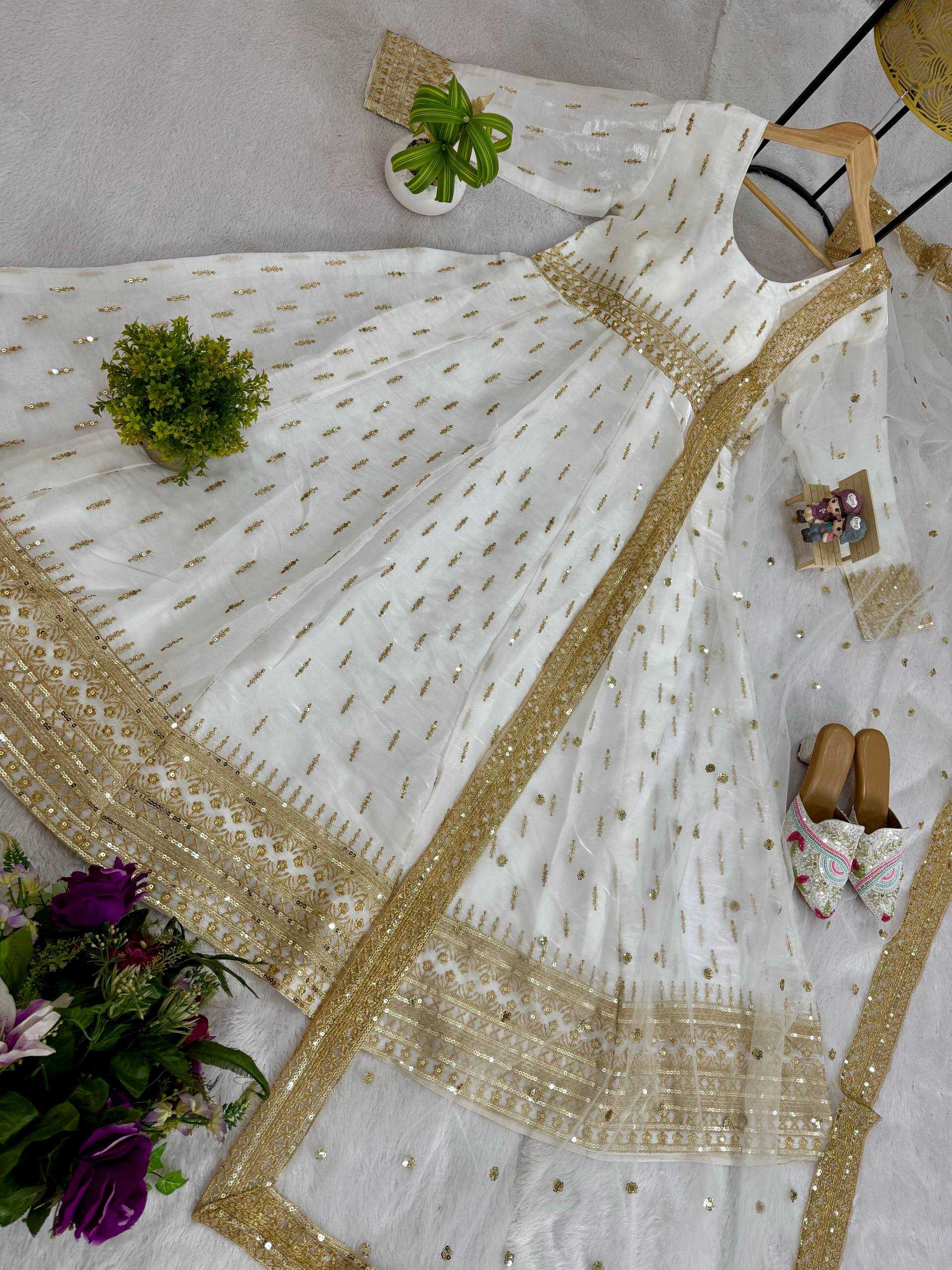 YNF Wholesale Jimmy Choo Embroidered Gown KESH548 1163 | Surat Manufacturer