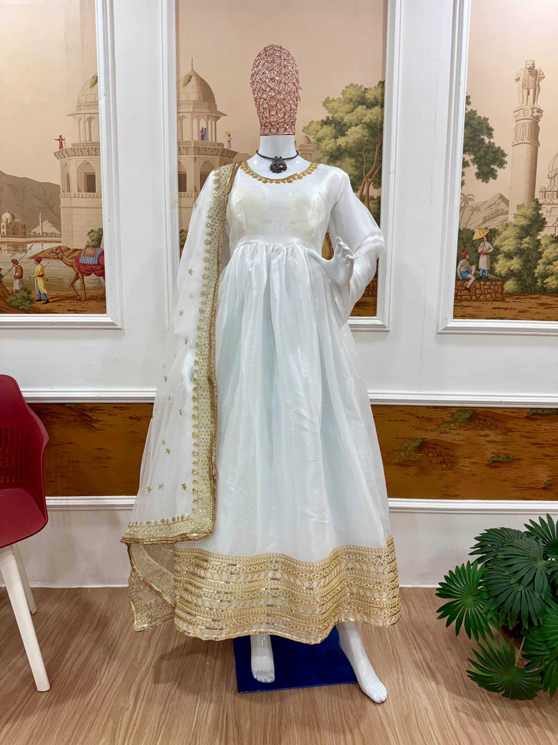 YNF Wholesale Jimmy Choo Embroidered Gown KESH548 1163 | Surat Manufacturer