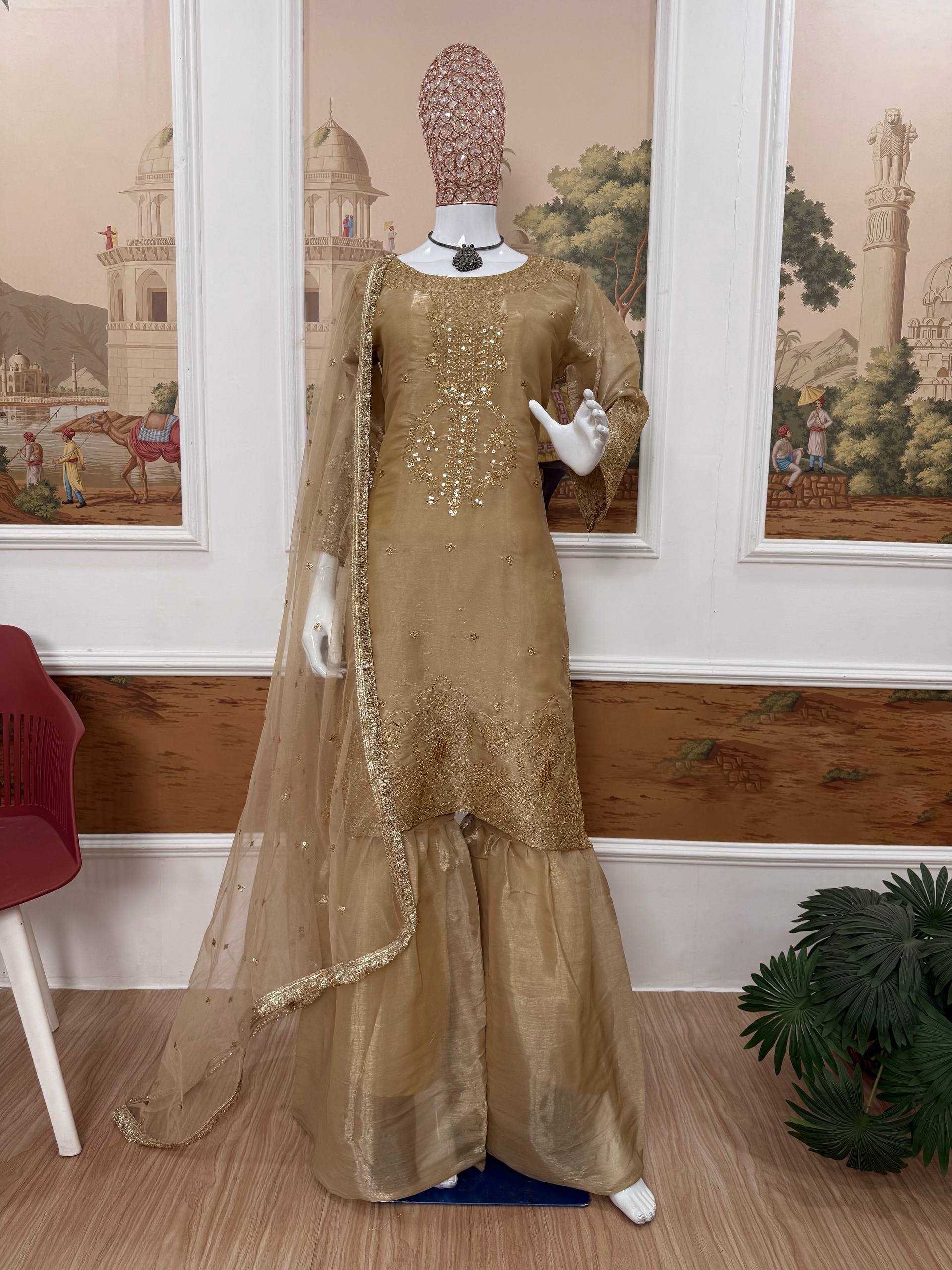 YNF Wholesale Jimmy Choo Embroidered Gown KESH548 1163 | Surat Manufacturer