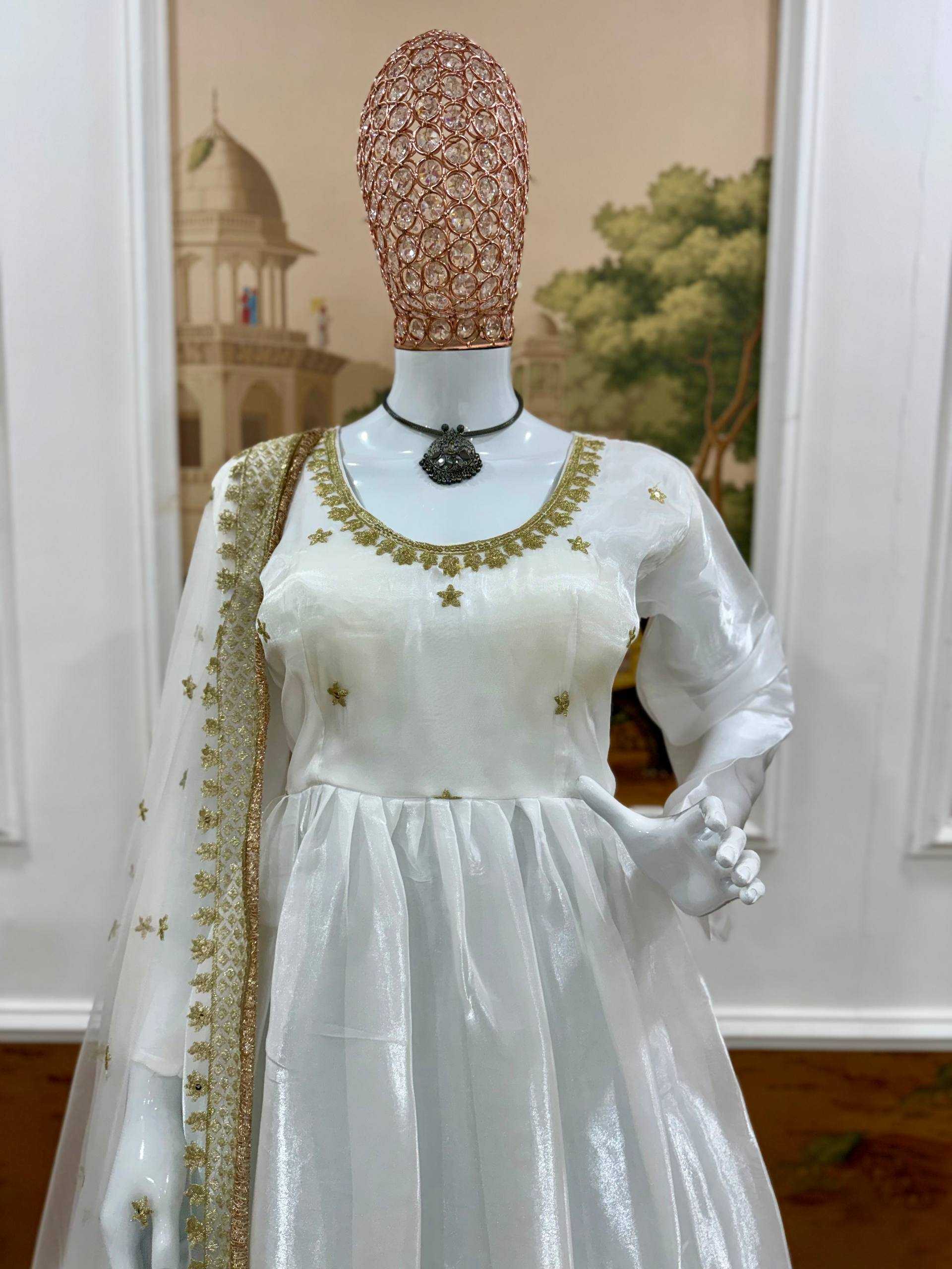 YNF Wholesale Jimmy Choo Embroidered Gown KESH548 1163 | Surat Manufacturer