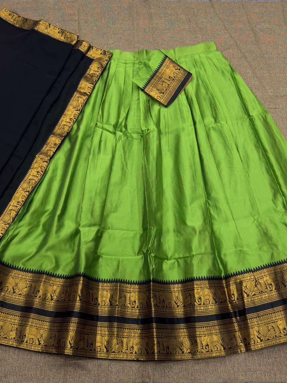 Ynf Kanjivaram Silk  Lehengas Festive Collections Wholesale Silk Lehenga Lehenga With Dupatta Zari Work Lehenga Manufacturer - YNF Online