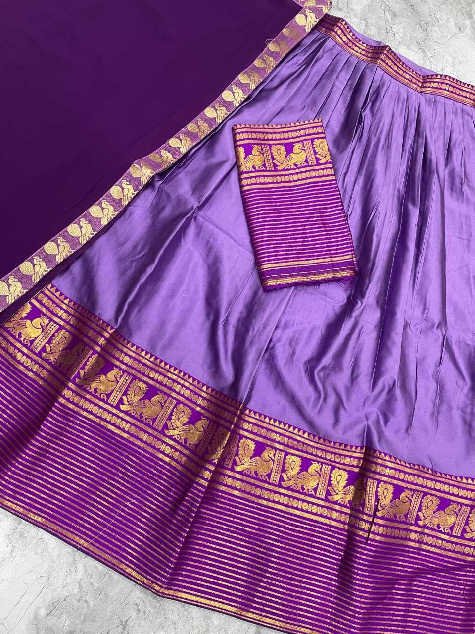 YNF Wholesale Kanjivaram Silk Traditional Lehenga KESH723 NAITI | Surat Manufacturer
