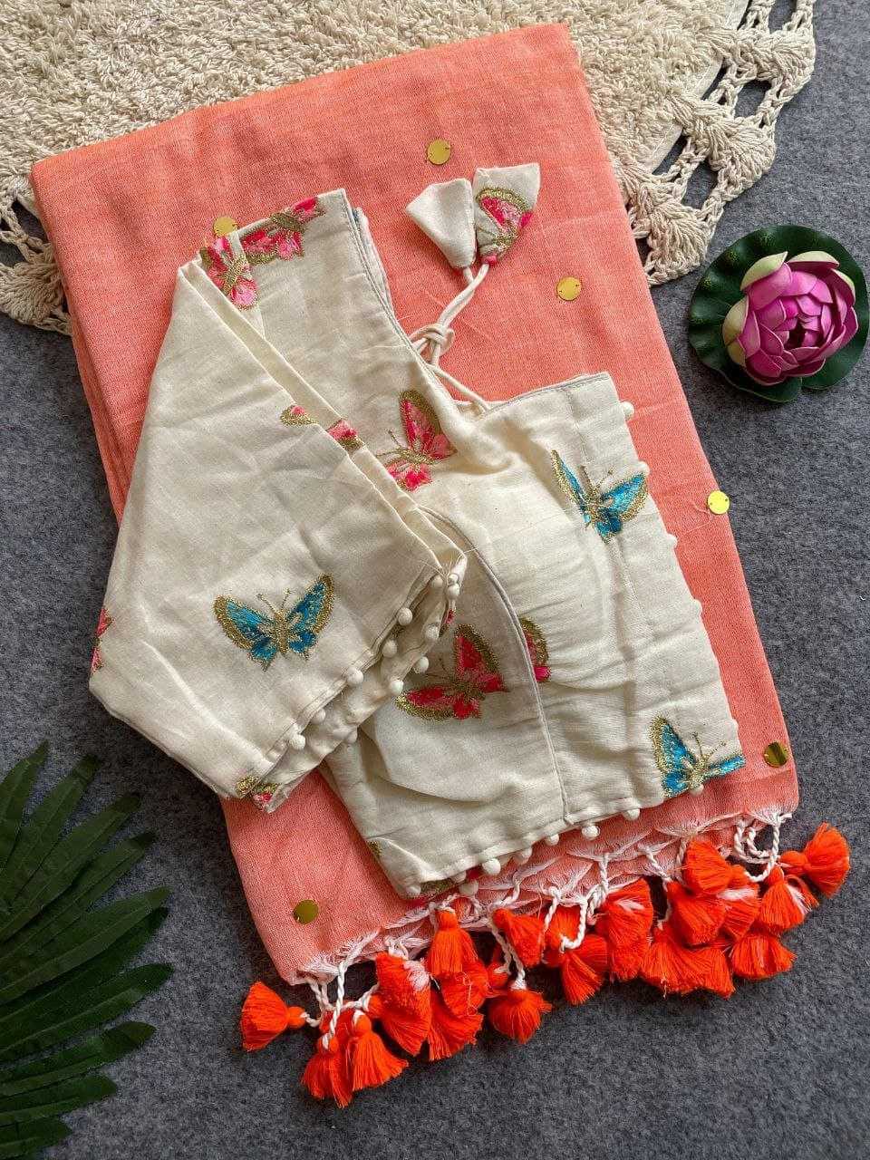 YNF Wholesale Khadi Cotton Branded Sarees RIN216 Divya | Surat Manufacturer