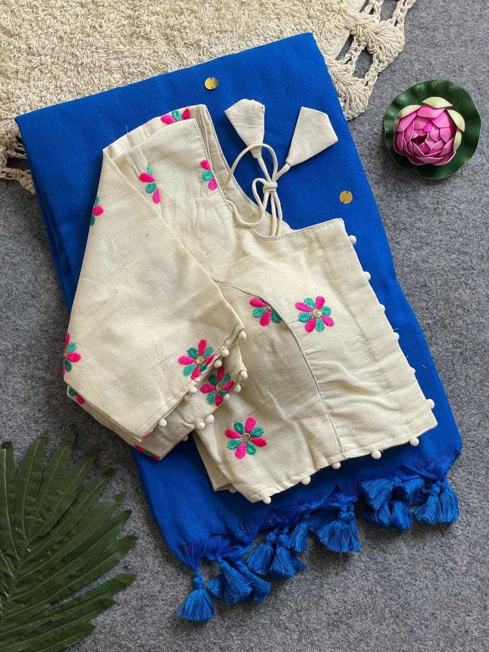 YNF Wholesale Khadi Cotton Branded Sarees RIN216 Divya | Surat Manufacturer