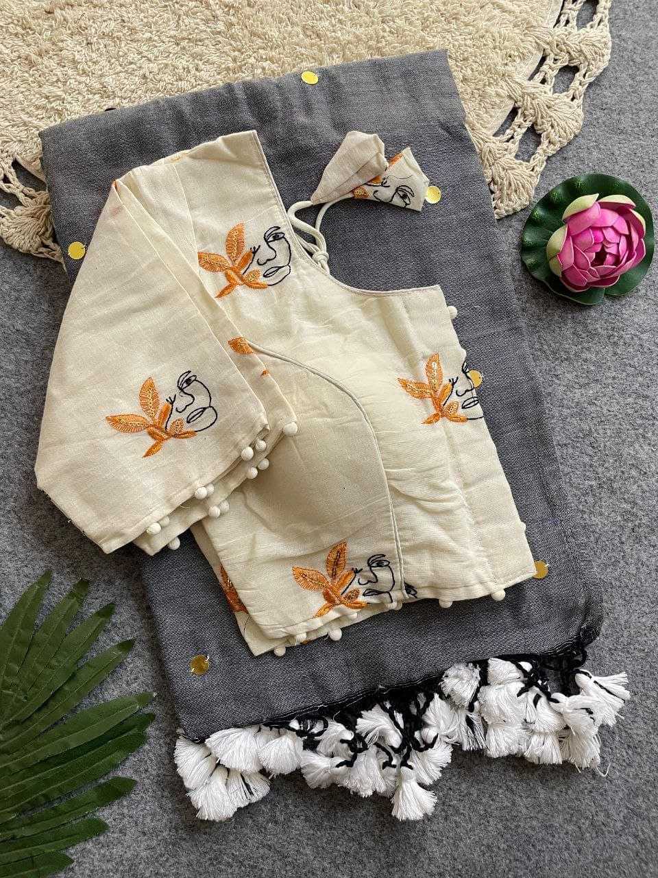 YNF Wholesale Khadi Cotton Branded Sarees RIN216 Divya | Surat Manufacturer