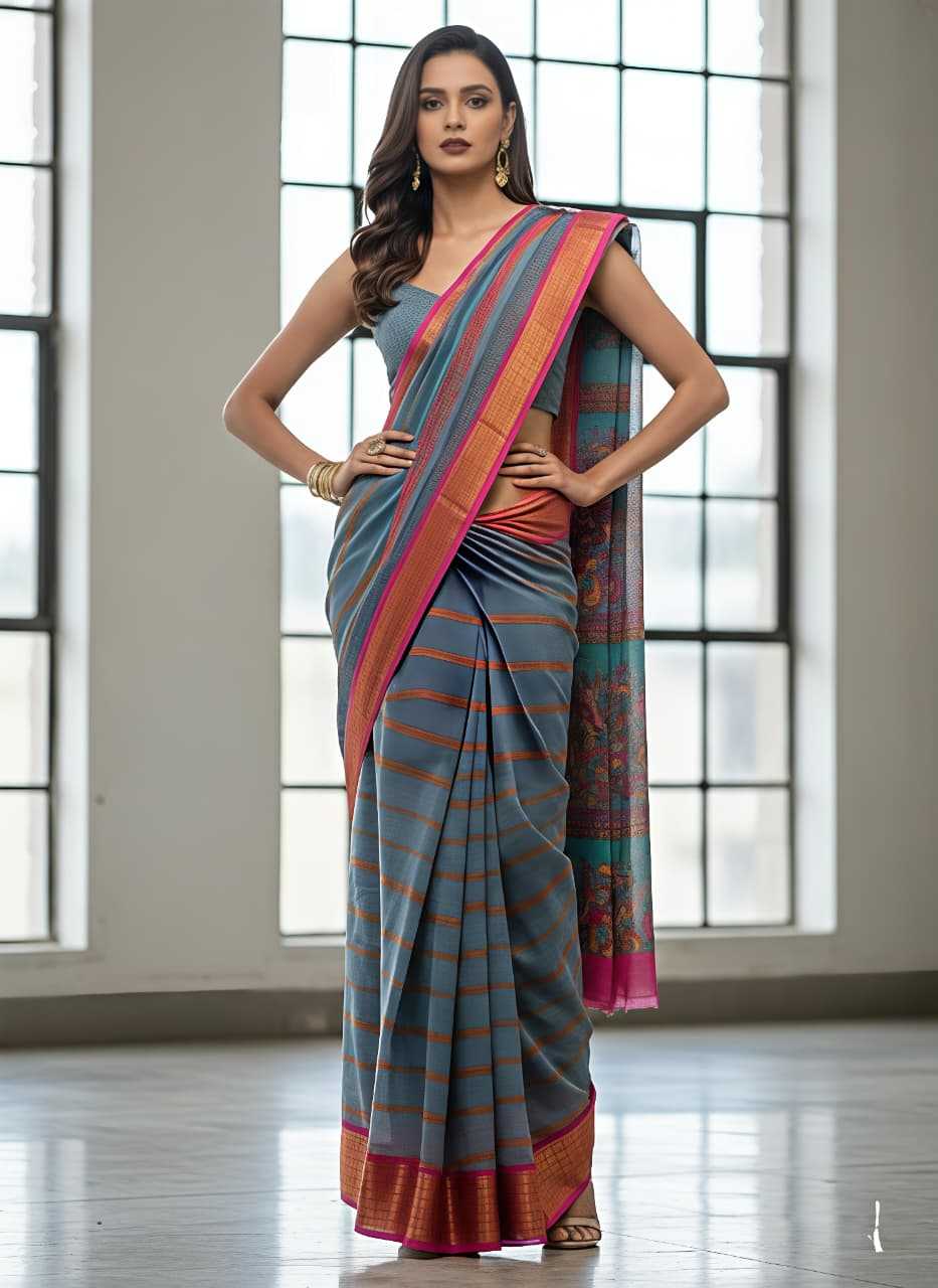 YNF Wholesale Kora Silk Printed Sarees KESH673 KORA SILK 2 | Surat Manufacturer