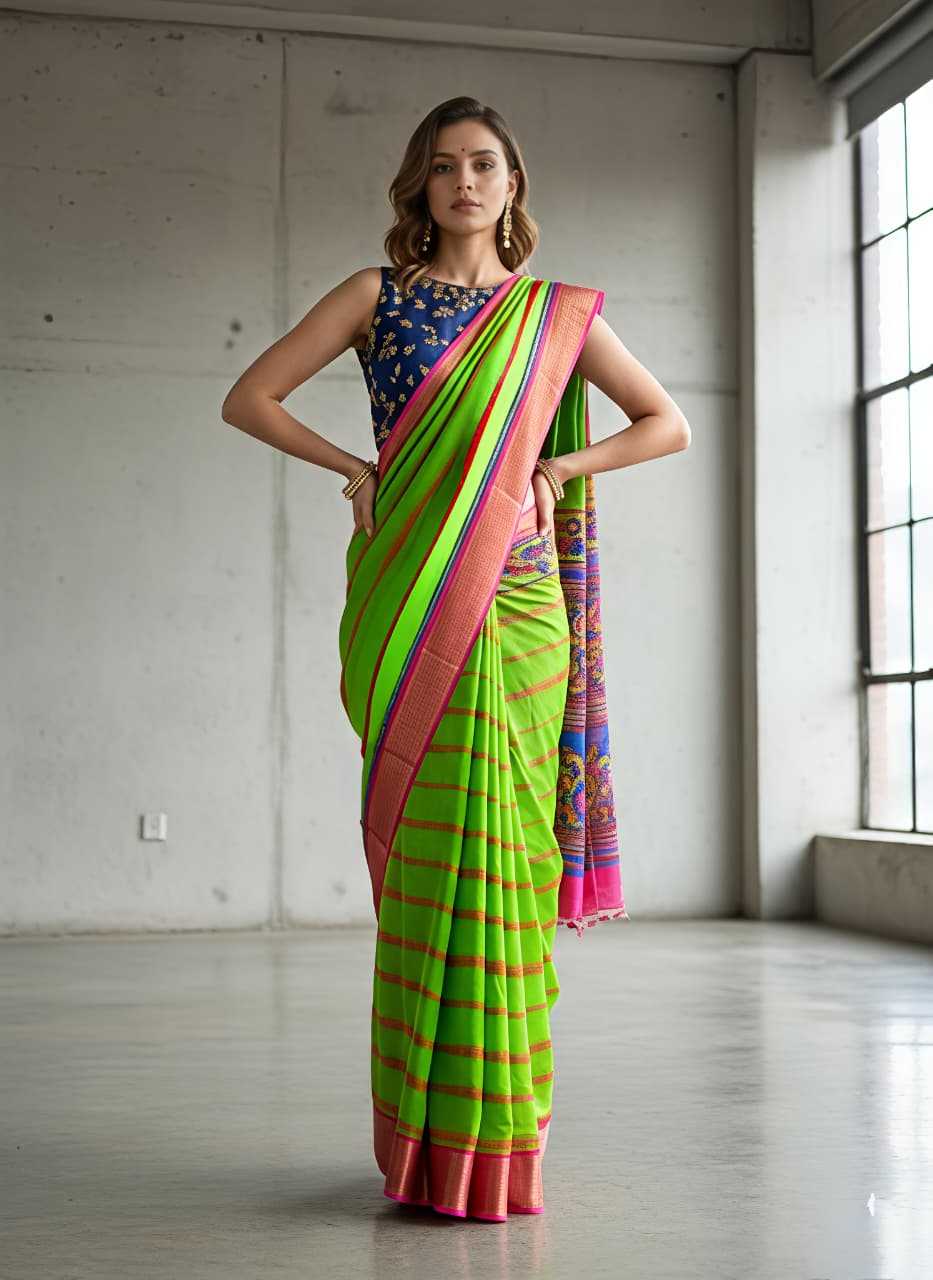 YNF Wholesale Kora Silk Printed Sarees KESH673 KORA SILK 2 | Surat Manufacturer