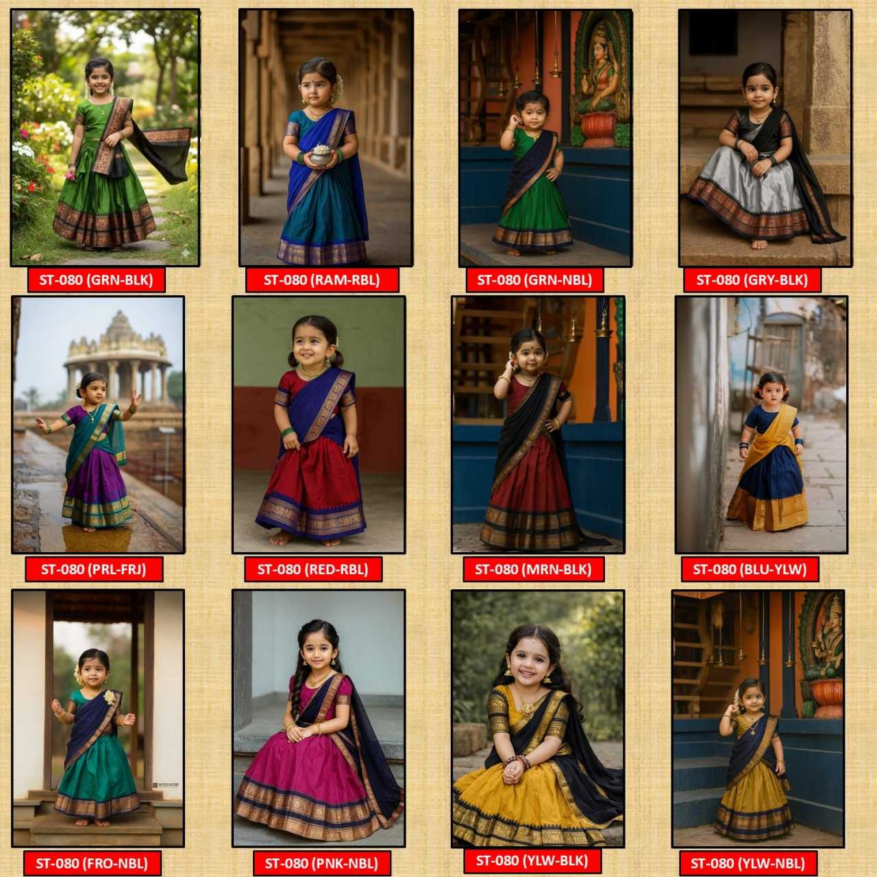 YNF Wholesale Lichi Silk Kids Lehenga KESH642 008 | Surat Manufacturer