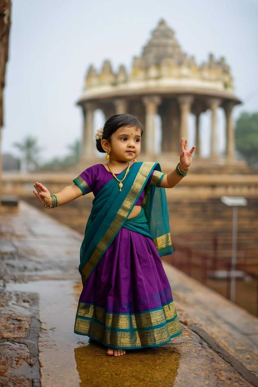 YNF Wholesale Lichi Silk Kids Lehenga KESH642 008 | Surat Manufacturer