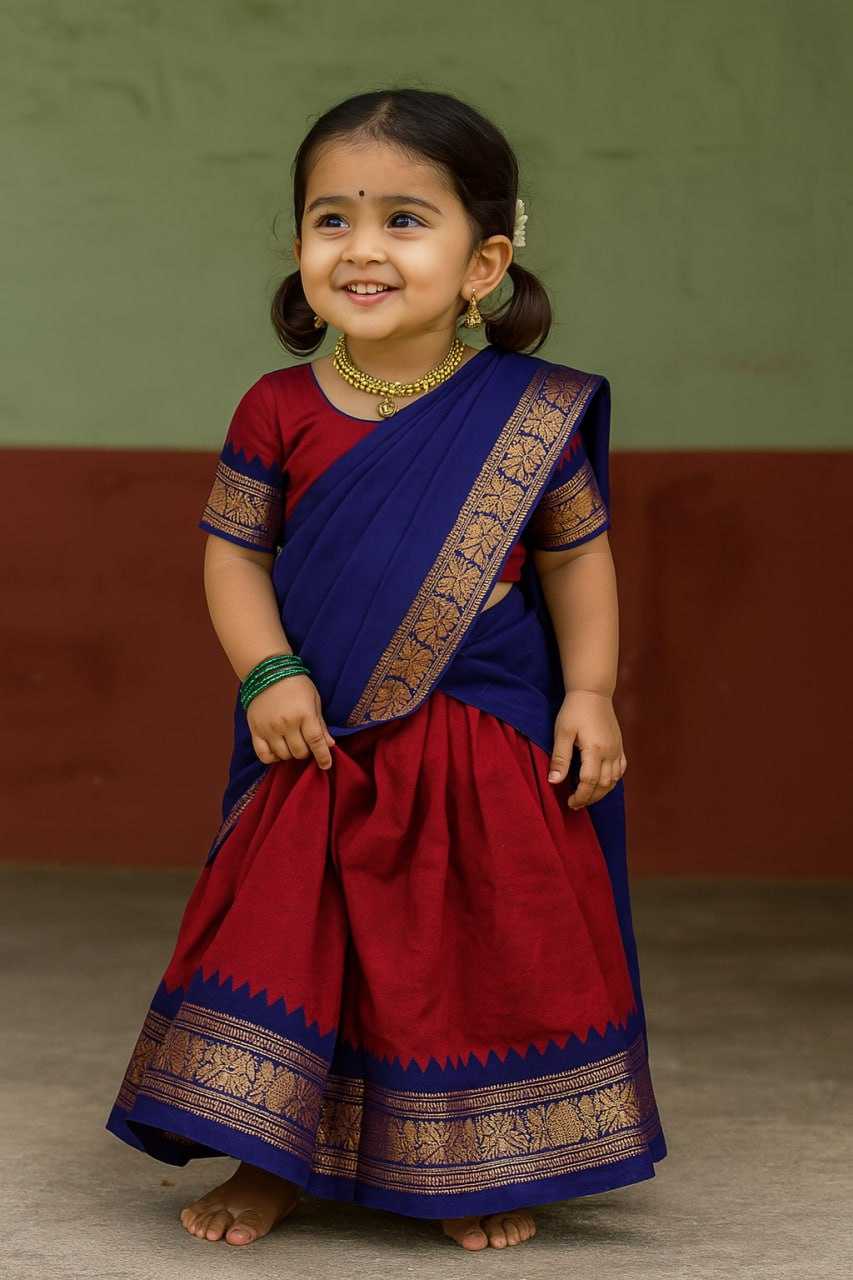 YNF Wholesale Lichi Silk Kids Lehenga KESH642 008 | Surat Manufacturer