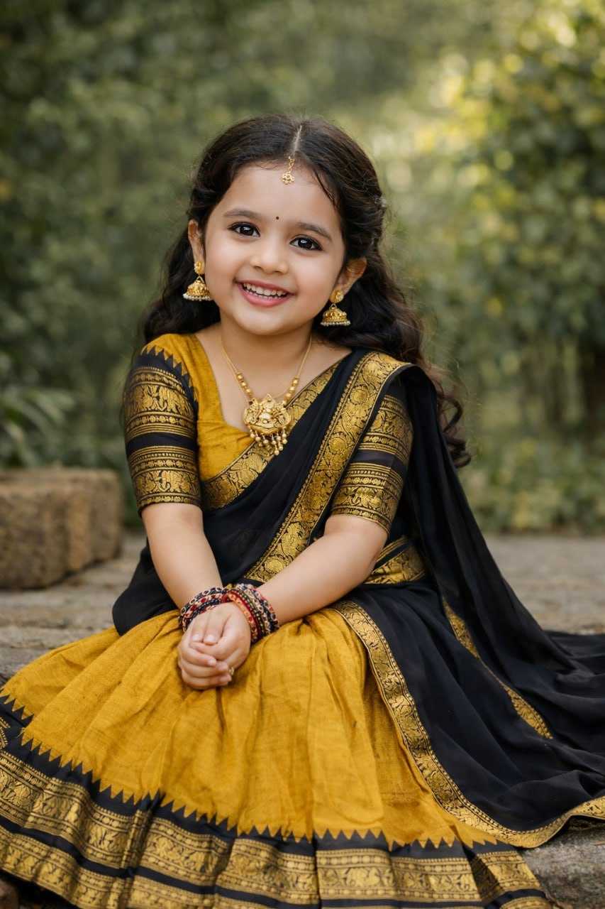 YNF Wholesale Lichi Silk Kids Lehenga KESH642 008 | Surat Manufacturer