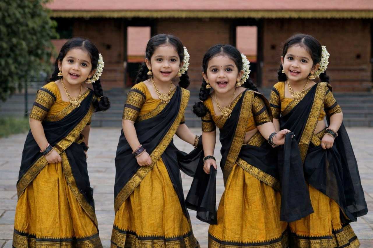YNF Wholesale Lichi Silk Kids Lehenga KESH642 008 | Surat Manufacturer