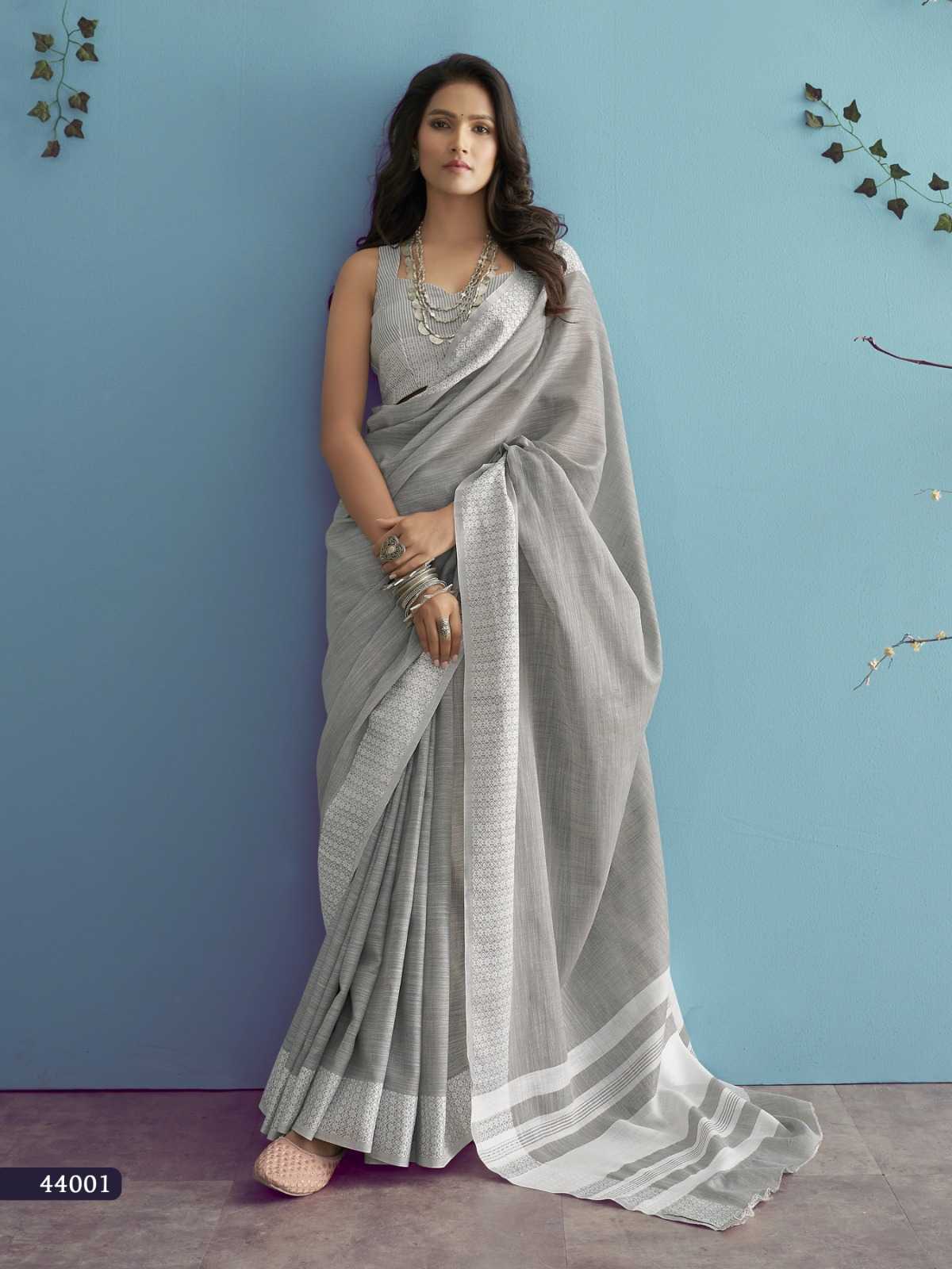 YNF Wholesale Linen Designer Sarees KESH530 RajPath Aarzoo | Surat Manufacturer