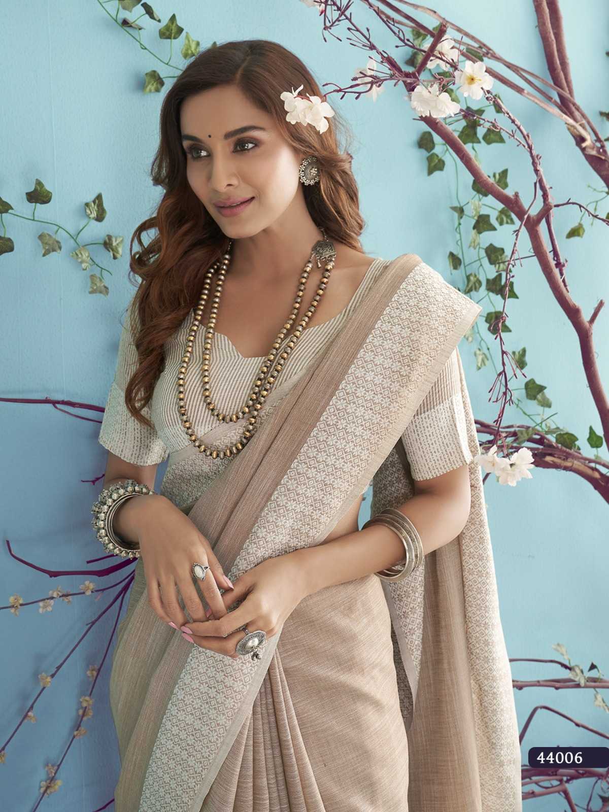 YNF Wholesale Linen Designer Sarees KESH530 RajPath Aarzoo | Surat Manufacturer