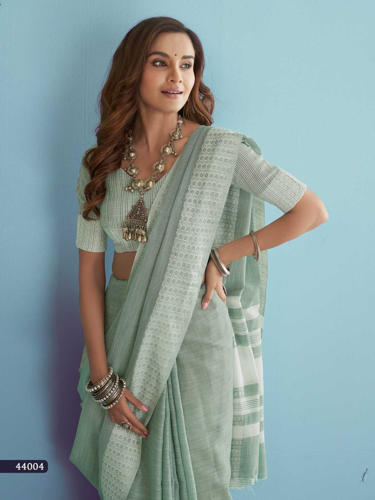 YNF Wholesale Linen Designer Sarees KESH530 RajPath Aarzoo | Surat Manufacturer