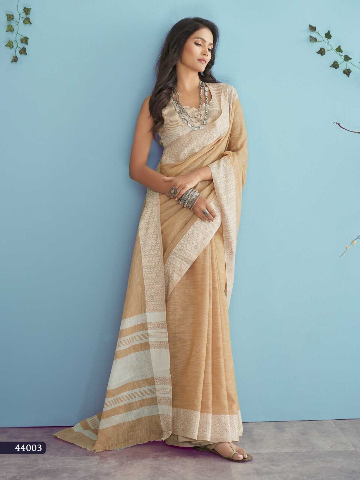 YNF Wholesale Linen Designer Sarees KESH530 RajPath Aarzoo | Surat Manufacturer