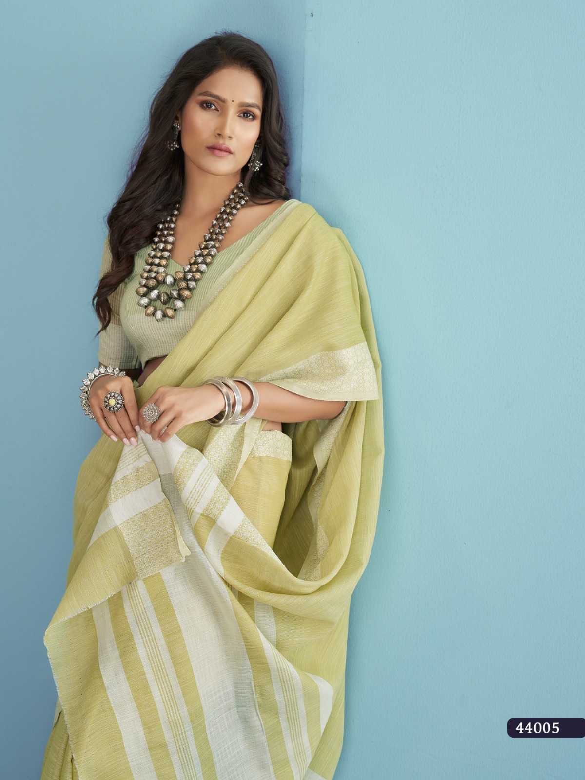 YNF Wholesale Linen Designer Sarees KESH530 RajPath Aarzoo | Surat Manufacturer