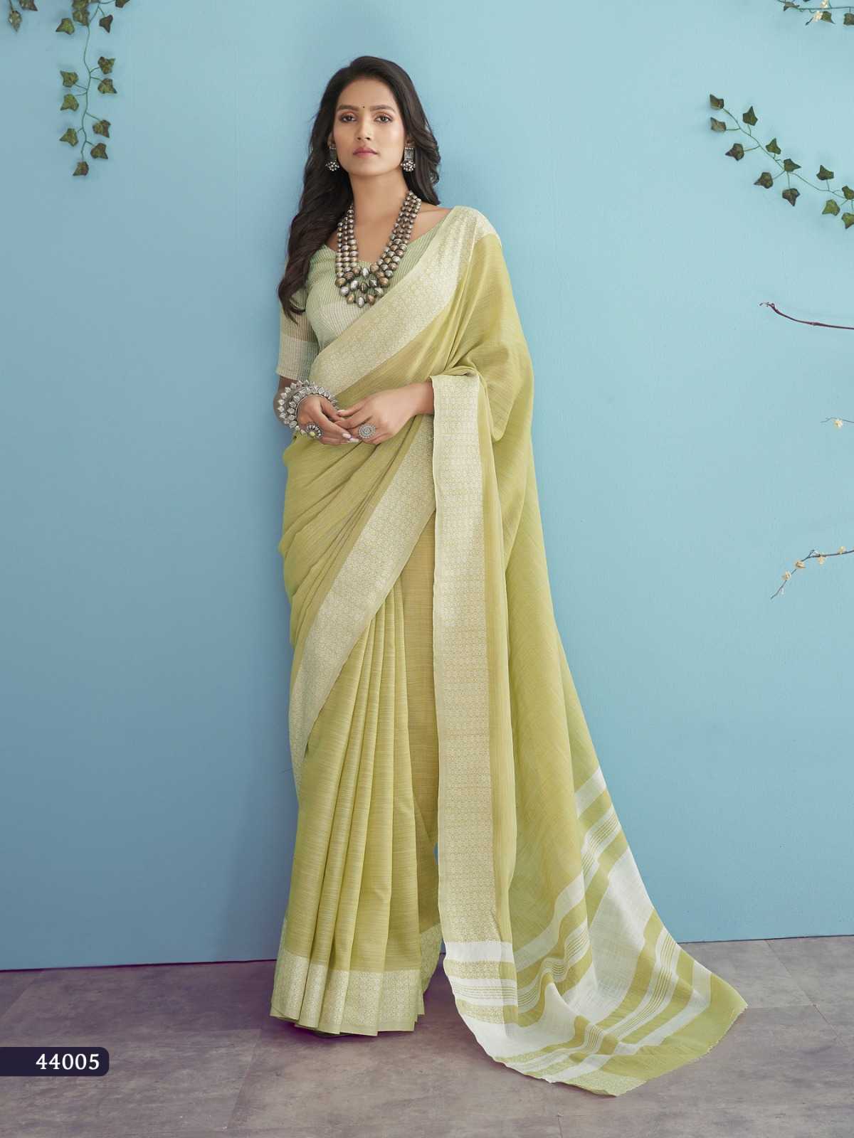 YNF Wholesale Linen Designer Sarees KESH530 RajPath Aarzoo | Surat Manufacturer